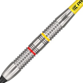 Target Darts Gabriel Clemens 18G Brass Darts Soft Darts Set - With Additional Accessories Gift Package Silver and Yellow