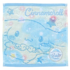 Marushin 3725007900 Mini Towel, Sanrio Cinnamon Roll, Yumekira Cinnamon, 100% Cotton, Antibacterial and Odor Resistant, Present, Gift