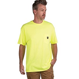 Walls Enhanced Visibility Mesh Safety T-Shirt, Hi-Vis Yellow, 3X-Large
