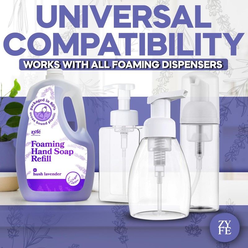 ZYFE hand soap refills foam