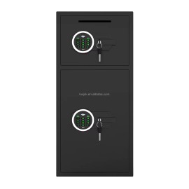 Free Shipping Office & Hotel Electronic Digital Lock Steel Safe Deposit Box High SecurityMaterial: cold rolled steel, door thickness: 2.75MM, Dimension (L x W x H): H750*W350*D350mm