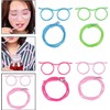 Plastic Straws, Novelty Glasses Straws, Plastic Straws, Party Gadgets, 12