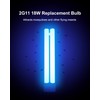18W H-Shaped Bug Zapper Replacement Bulbs Compatible with 18W Indoor