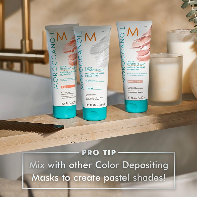 Moroccanoil High Shine Gloss - Colour Depositing Mask Clear, 30ml