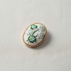 Olympus K9078 French Embroidered Brooch Kit, Green