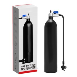 Tire Inflator Portable - Tire Booster Bottle | 200PSI Portable Tyre Compressor Pump Vacuum Inflator for Mountain Road Bicycles Cyclists