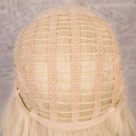 Lucky Day Peluca Cabello Rubio Con Coletas Separables Conpinza Cosplay