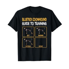 Bluetick Coonhound Guide To Training Dog Obedience T-Shirt