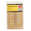 MAP Hardware 946-33 Metal Adjustable Air Vent 9" x 6",
