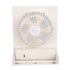Ultra Thin Table Fan Desktop Flat Battery Operated Standing Hanging
