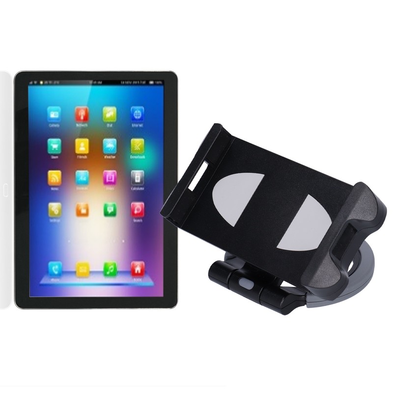 Tablet Support 360 Degree Rotating Durable Desktop Computer Bracket for