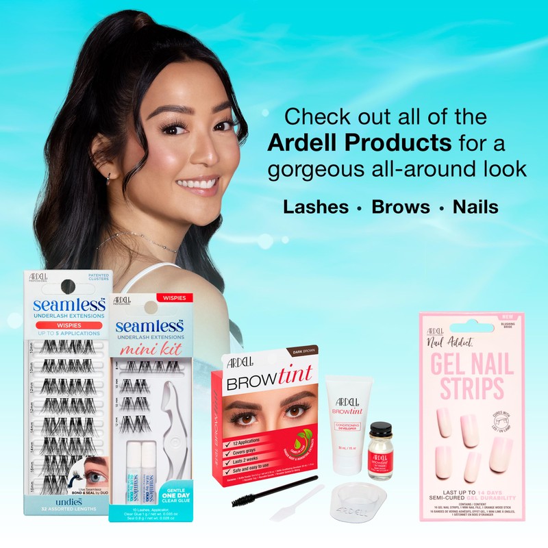 Ardell Seamless Underlash Extensions Mini Eyelash Kit, Faux Mink Lash