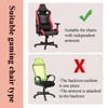 Biunnru Stretchable Gaming Chair Cover Set - Universal Fit for