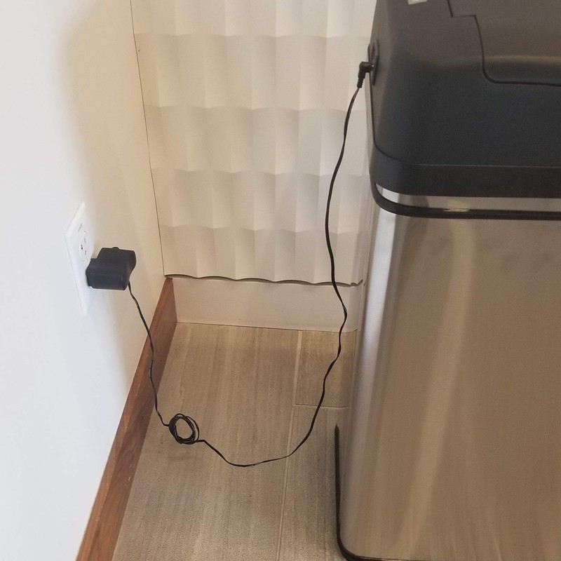 SensorCan Automatic 13 Gallon Touchless Sensor Trash Can, Power AC