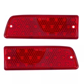 United Pacific 111123 23 LED Tail Light Set For 1964 Chevy Chevelle - Pack of 2