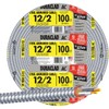 Armored Cable, Steel Jacket, 12/2 ACT, 100-Ft.