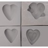 Valentine Rubber Candy Mold Set /4