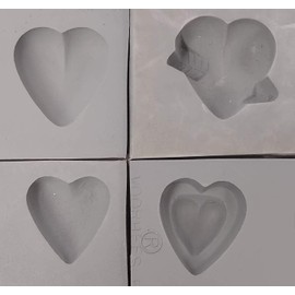 Valentine Rubber Candy Mold Set /4