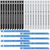 25 Pieces Jigsaw Blade Set 6T 8T 10T High Carbon