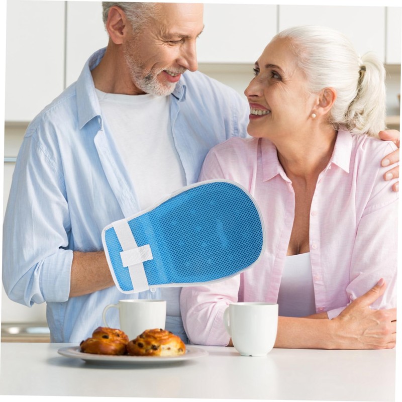 minkissy Breathable Finger Control Mitts for Patients with Straps Soft