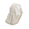 Sterntaler Boys Peaked Cap with Neck Protection Musselini Sun Hat,