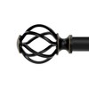 VOIIY Curtain Rods for Windows 48 to 84 Inch(4-7 Feet),3/4"