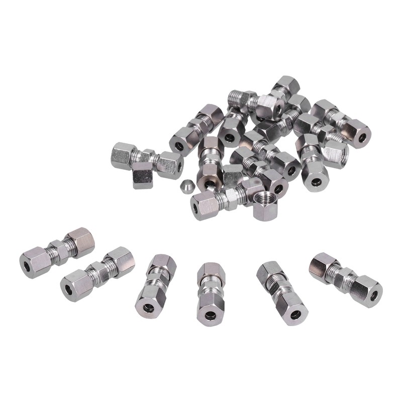 20pcs 35mm/1.38in Quick Connector Double Cutting Ring No Flanging for