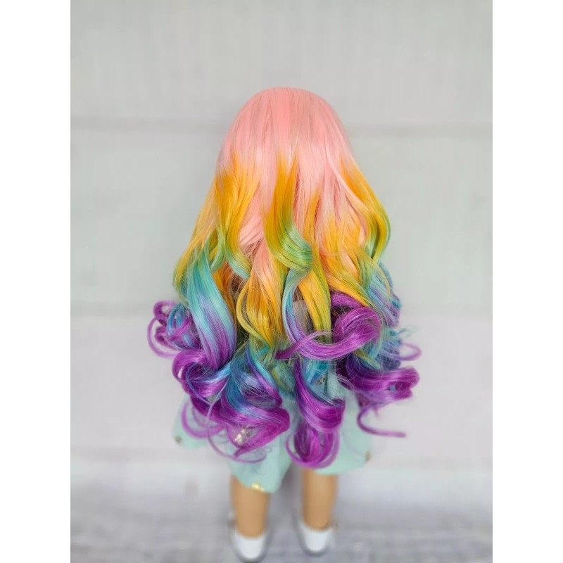 american girl doll wig replacement Rainbow