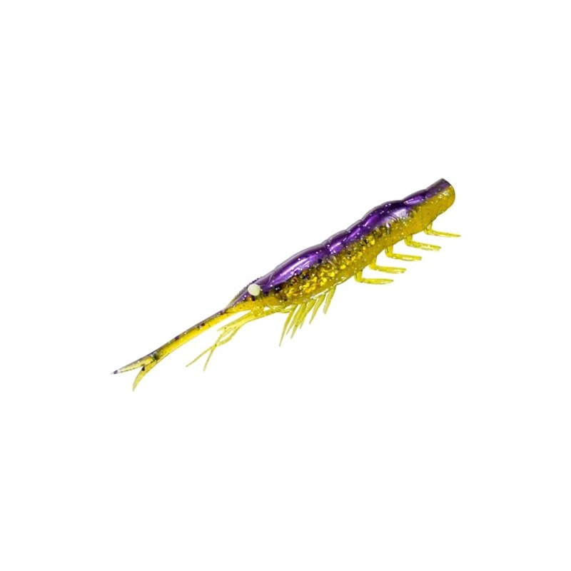 MBW06 Snatch Bite Shrimp 4" #11 Purple Shrimp