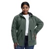 HHE Women's Plus Size Lightweight Windproof Jacket, Water-Resistant Windbreaker Jacket