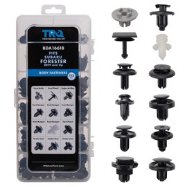 TRQ 105 Piece Kit Bumper Trim Clip, Retainer, Fastener Compatible with 2019-2023 Subaru Forester