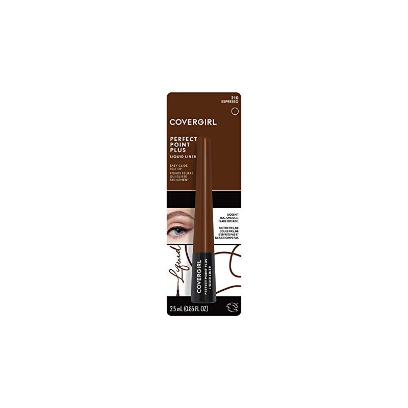 Covergirl Perfect Point Plus Liquid Eyeliner, Espresso.08 Fl. Oz.