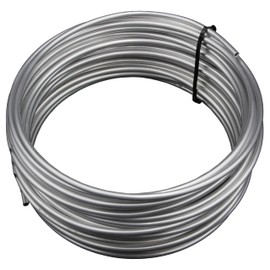 3/16" 3003-0 Aluminum Tubing, Versatube, 3/16" OD, 0.028" wall, 50 Ft coil.