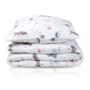Jersey Bed Linen Heart Mint Size80x80 + 35x40 cm