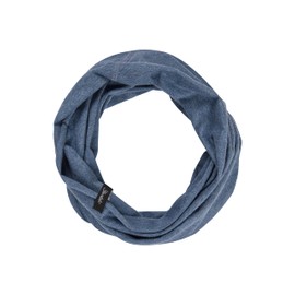 Sterntaler OCS Multifunctional Scarf Melange Unisex Baby and Children's Tube Scarf Made of Single Jersey - Can be Worn as a Hat, Ink blue melange