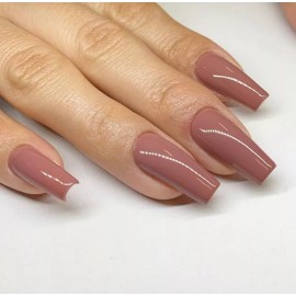 DND DC Match UV Gel + Nail Polish #040 Sandy Brown