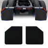 RILONH 24 x 24Inch Mud Flaps for Semi Trucks Tractor