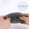 6PK Spiffy 11cm Jumbo Heavy Duty Stainless Steel Dishwashing Scourers