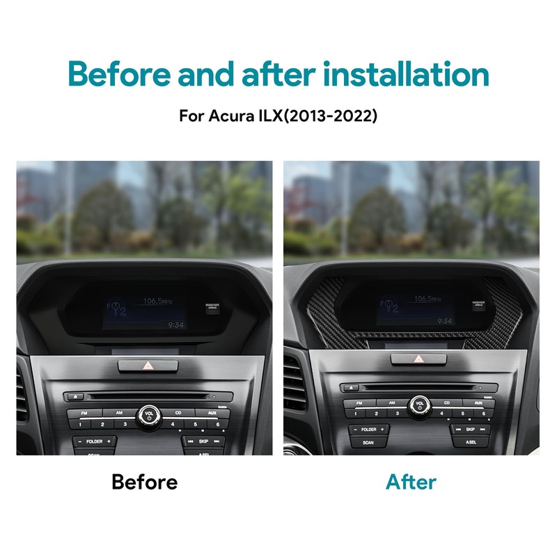 AIRSPEED for Acura ILX 2013-2022 Center Console Display Screen Decorative