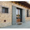 La Ventilazione T16RM Flush-Mounted Grille Round Plastic Brown Diameter 190