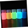 Operitacx 15g Glow in The Dark Paint Set 5pcs Neon