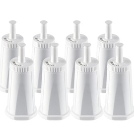 8pcs Water Filters for Breville Barista Touch, Oracle Touch, Barista Pro, Claro Swiss Espresso Machines Bes880, Bes878, Bes870, Bes876, Bes920xl - Compare to #BES008WHT0NUC1 by TOMOON