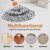 Superio Twist Mop Self Wringing Mop with Scrubber Microfiber Mop