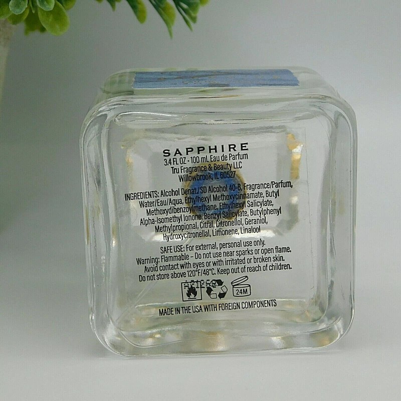 Tru Fragrance Element Edition Sapphire 3.4 oz Eau de Parfum