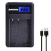 Batmax 2X 1260mAh NP-FR1 NP FR1 Battery + LCD USB