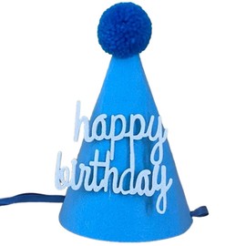Lumierechat a-b5636 (Cyan) Birthday Hat, Hat, Baby, 1 Year Old, Kids, Adult, Girls, Boys, Decoration, Photography/Photography, Simple