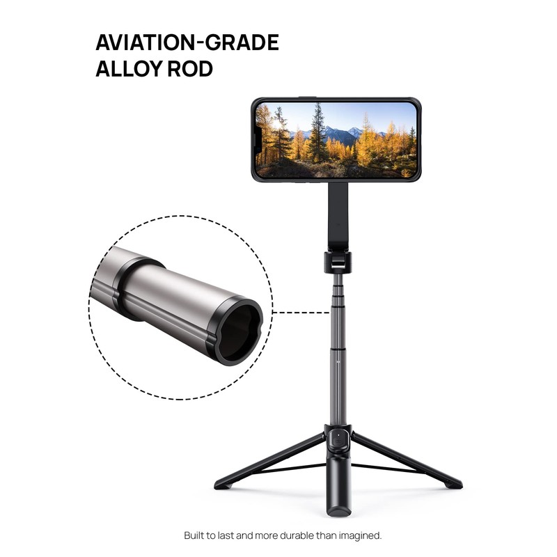 Lamicall All Lock Selfie Stick & Tripod, Romicall, All-Lock, Tripod