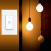 Smart Light Switch, WiFi Switch Touch Wall Switch 1 Gang,