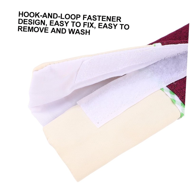 SEWACC Refrigerator Handle Cover Double-Door Fridge Gloves Protective Cloth Wraps