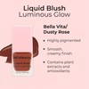 MCoBeauty Luminous Glow Liquid Blush - Bella Vita (Dusty Rose)